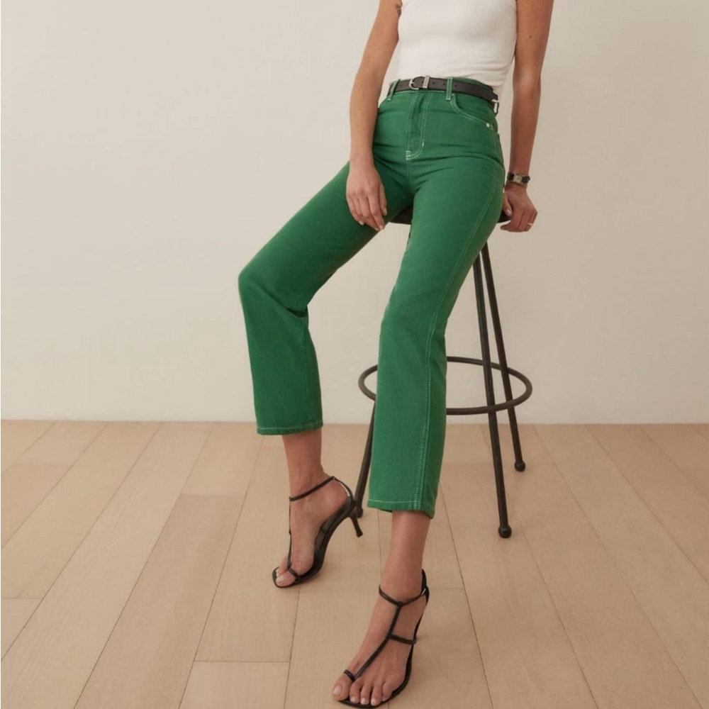 Reformation Cowboy High Rise Straight Jeans, size 29